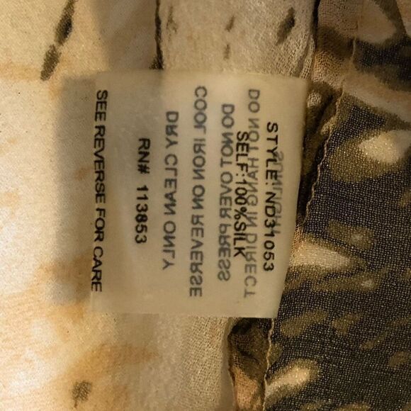 Pure Sugar Coastal Grandma Sheer Silk Waterfall Open Jacket/Top Size S - Picture 7 of 12